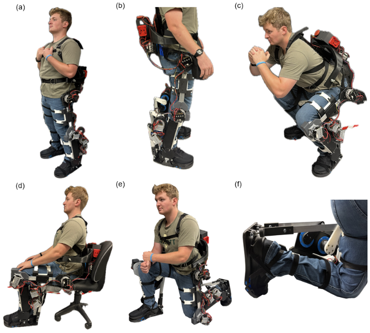 LECTER exoskeleton, multiple views