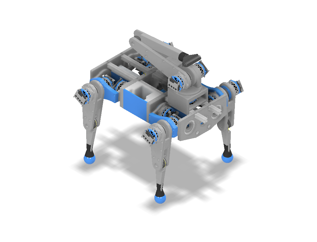 OpenMutt integrated CAD model