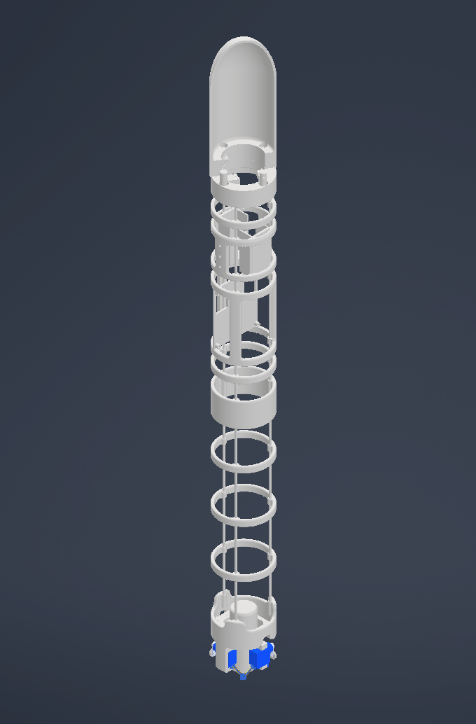 ALTAI rocket CAD model